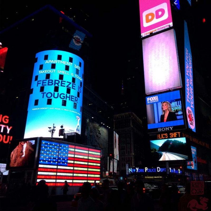 Time Square- Flag