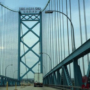 Niagara. Bridge back to the U.S.