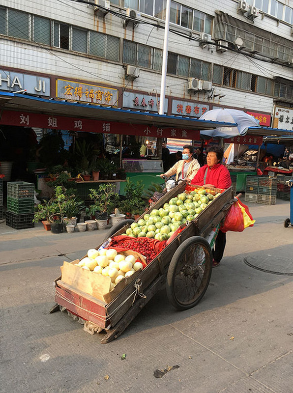 Xuzhou-market cart
