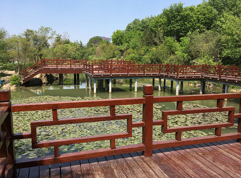 Xuzhou - lake fence