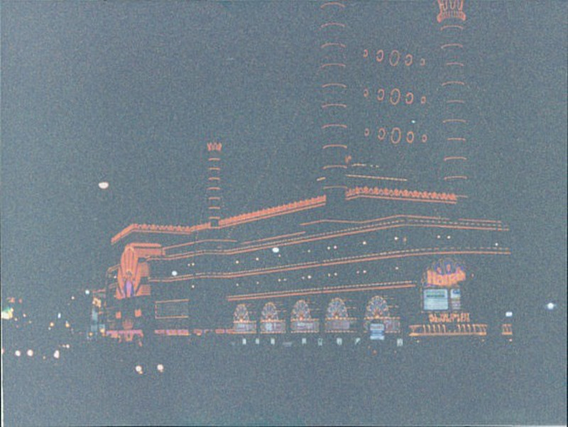 Showboat at night
