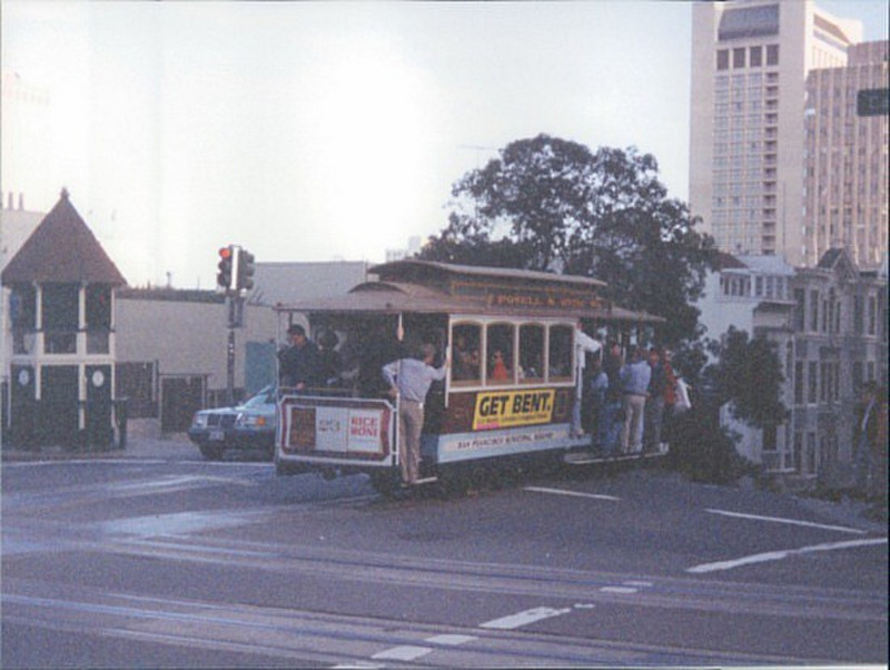 Trolley in San francisco