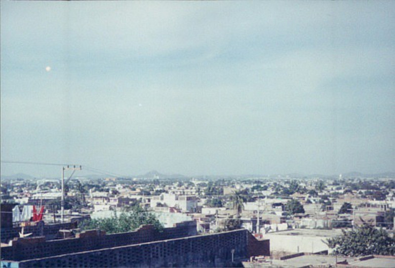 View from top of the Prison