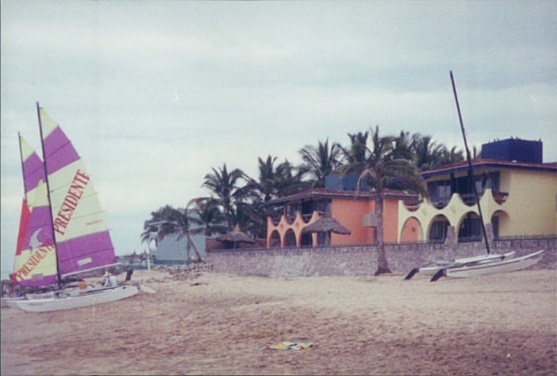 Mazatlan Beach near hotel