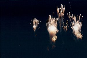 Fireworks at Night