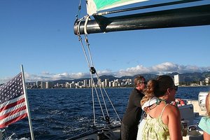 Waikiki Cateraman Cruise - Last Night