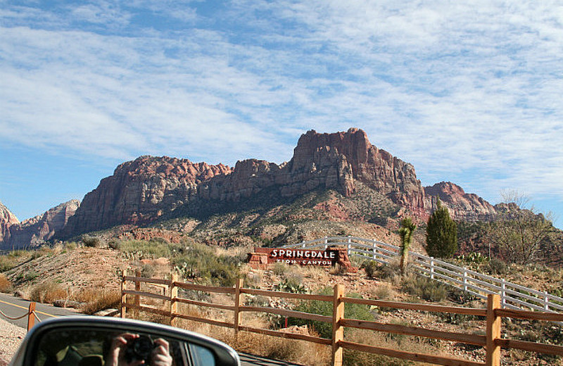 Drive to Zion National Park