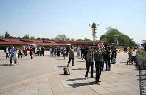 Street to Tiananmen Square
