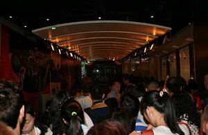 Peak tram to top on Hong Kong