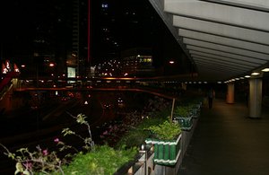 Skywalks in Downtown Hong Kong