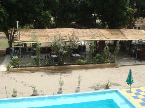 view of the outside patio at the camp