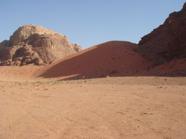 Dunes at Wadi Rum