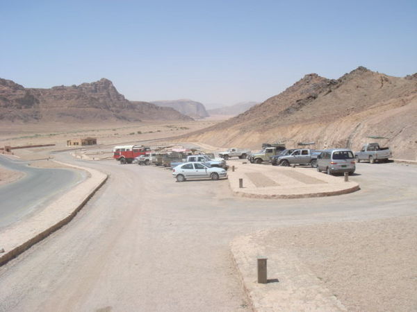 Wadi Rum Parking Lot