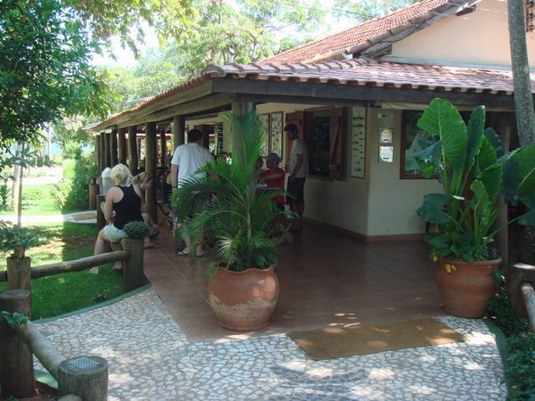 Visitors center at the Rio da Plata