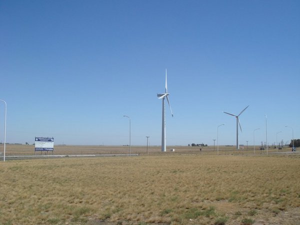 Windmills in So. Argentina