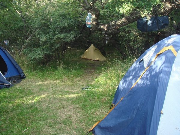 Camping at Torres del Paine
