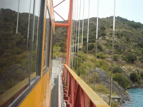 Narrow Suspension bridge