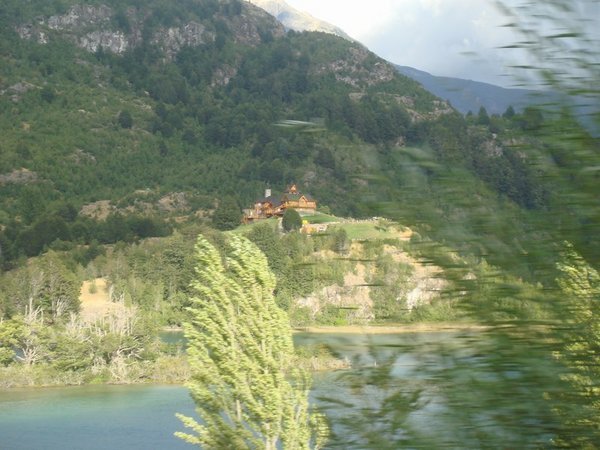 approaching Bariloche
