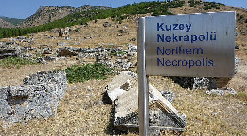 Northern Necropolis sign