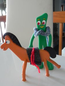 Pokey and Gumby are ready for Iceland