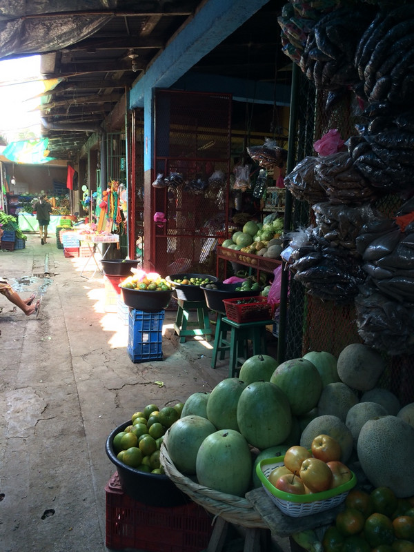 Local market in San Juan del Sur