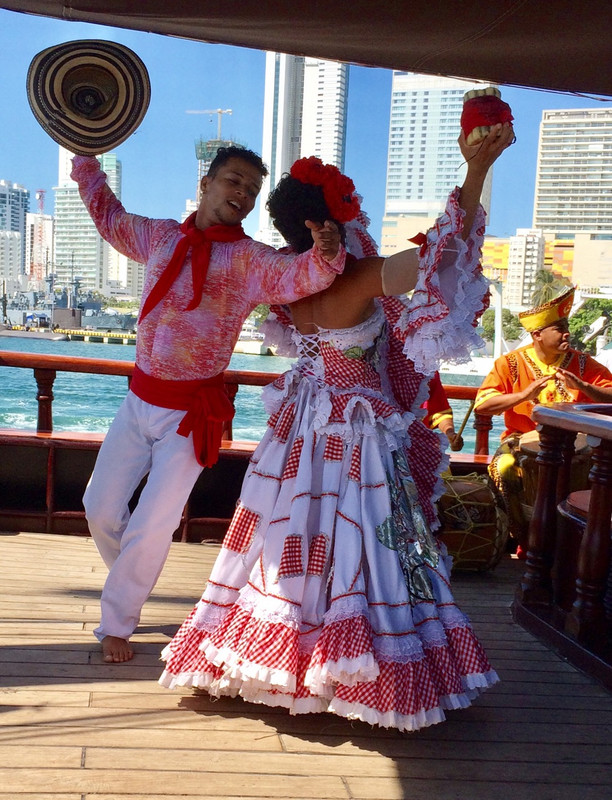 Dancing the cumbia
