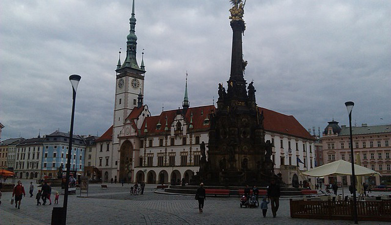 Olomouc town square