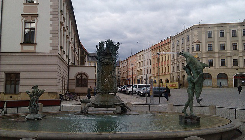 Olomouc fountain