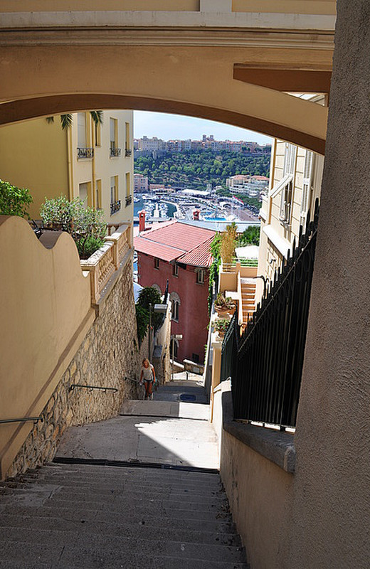Monaco stairs