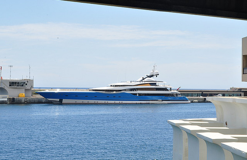 The biggest boat in Monaco!