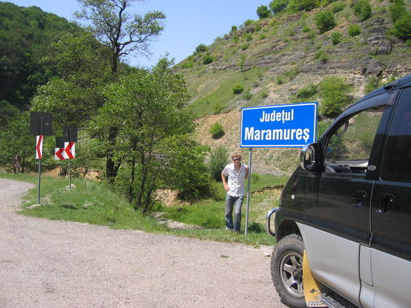 Entering the Maramures region