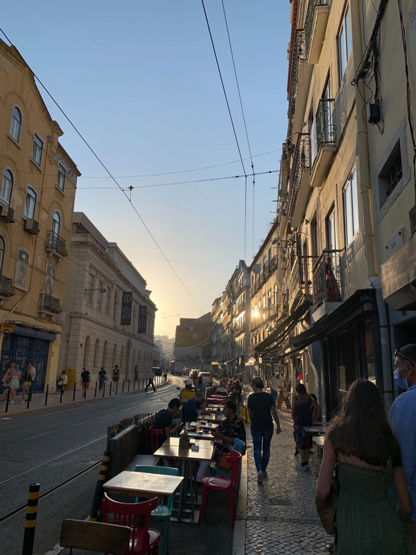 The streets of Lisboa