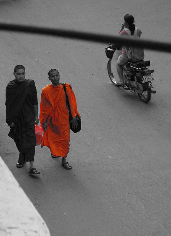 dieses Mal: M&ouml;nch in Phnom Penh