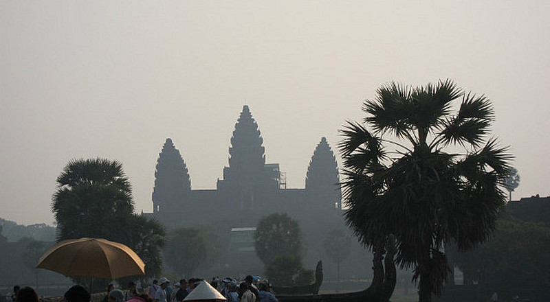 Weg nach Angkor Wat