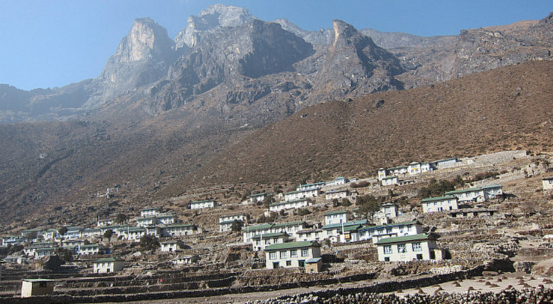 Blick auf Khumjung.