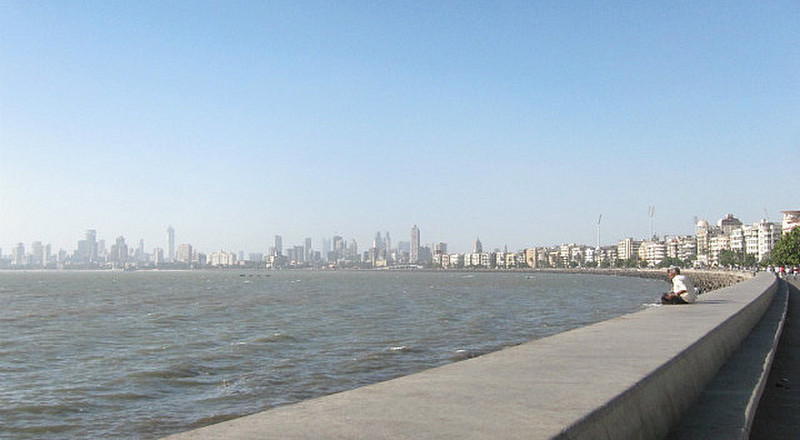 Marine Drive Mumbai.