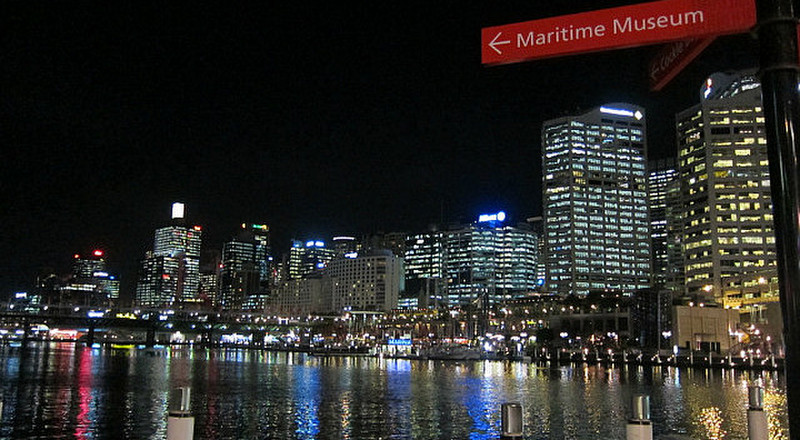 Sydney bei Nacht.