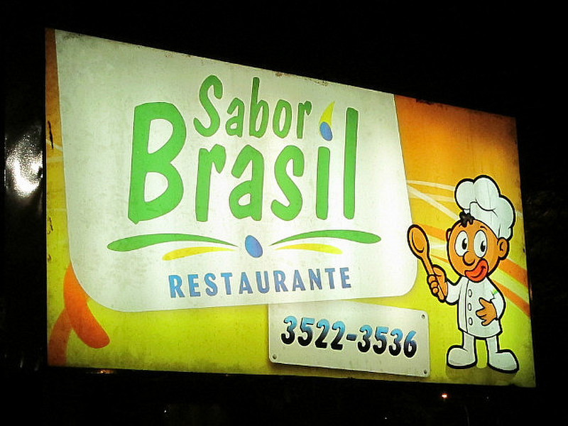 Abendessen in Brasilien.