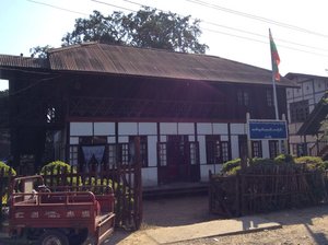 Die Post in Bhamo
