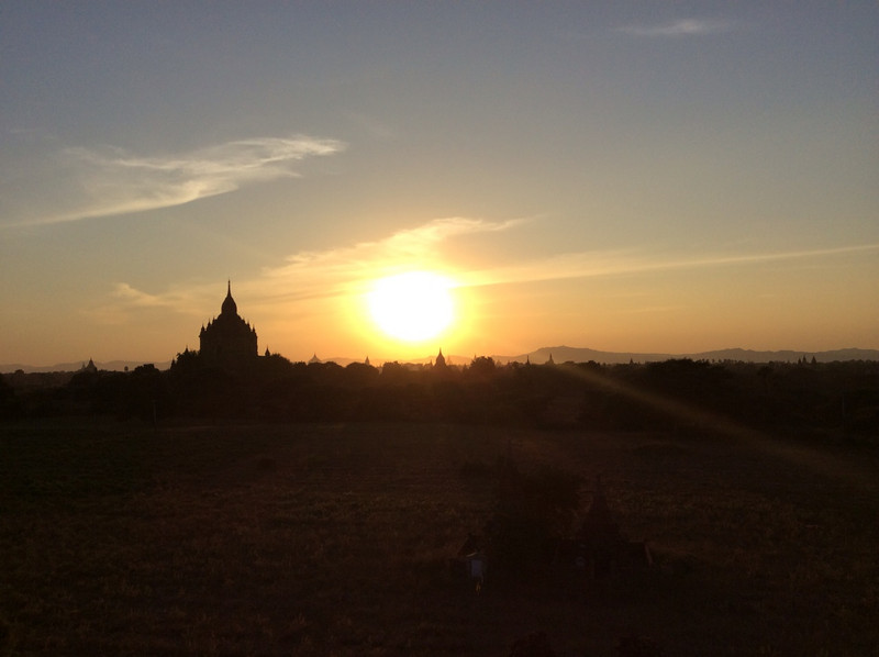 Sonnenuntergang Bagan