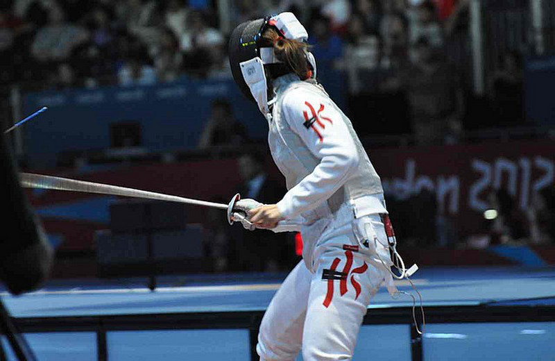 Fencing action