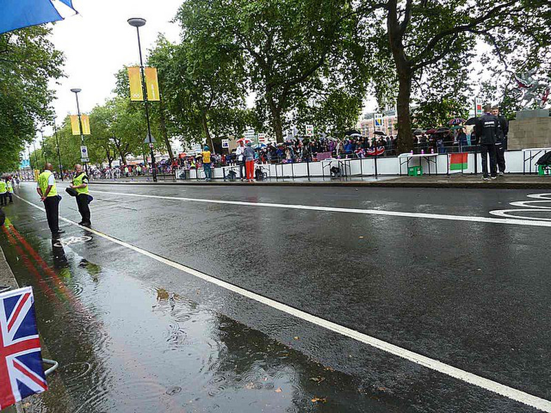 Marathon crowd
