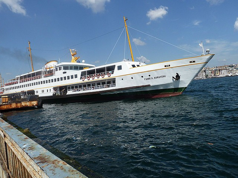 Bosphorus ferry.