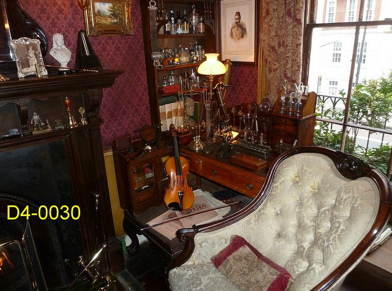 Inside the Sherlock Holmes Museum