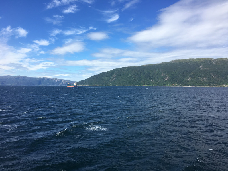 Crossing the Sognefjord