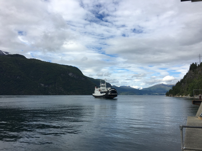 Fjord Boat crossing