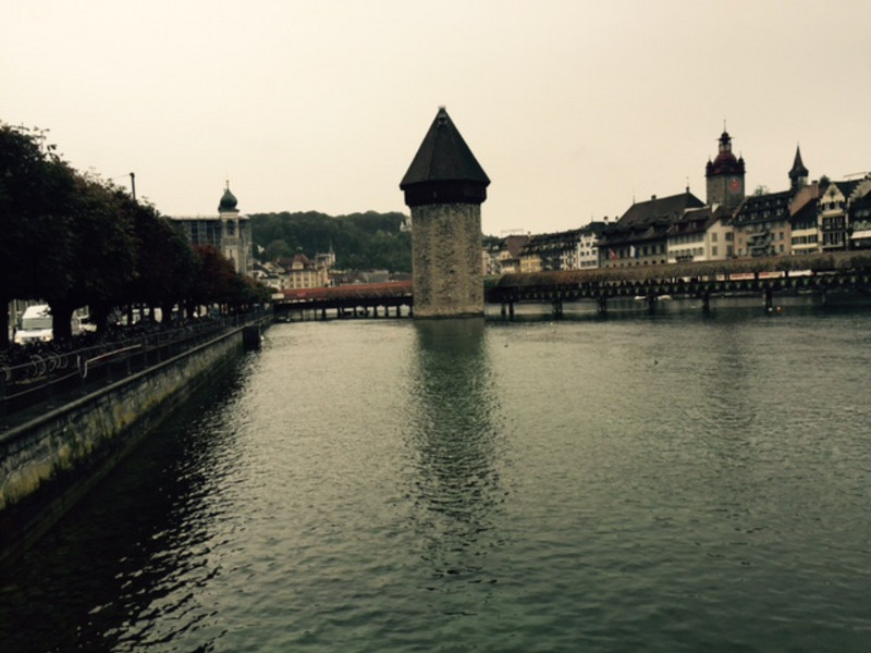 Tower on Lake Lucerne