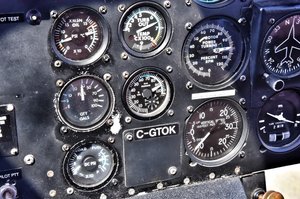 Helicopter dashboard 
