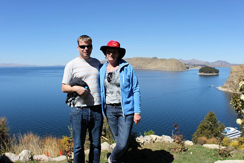 Lake Titicaca p&aring; sitt beste