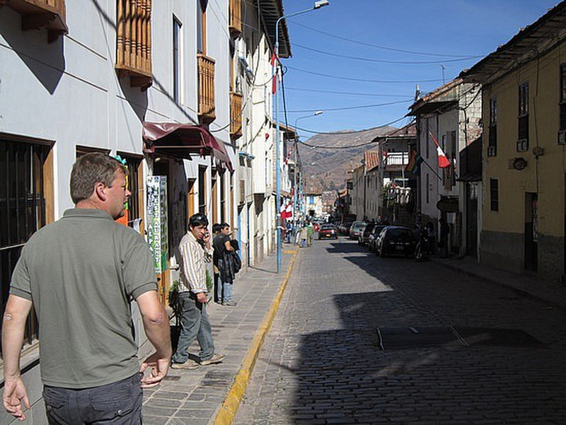 Gatelangs i Cusco